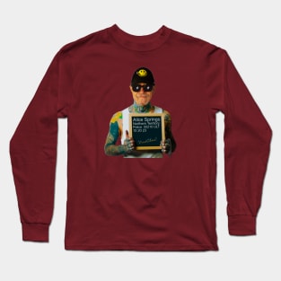 VivaChas Mug Shot Down at the Cop House Long Sleeve T-Shirt